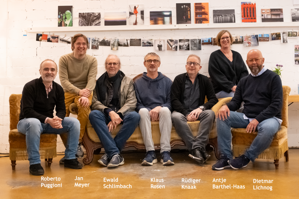 Alle Austeller und die Austellerin außer Annalena Meyer und Alexander Samans.